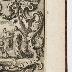 Print, Neüe inventiones von unterschiedlich nützlicher Silber-arbeit...gezeichnet von Abraham Drentwet in Augspurg. Inss. Kupffer gebracht durch Ioh : August Corvinim, und dasselbst verlegt von Jeremias Wolff... ; title page, ca. 1725