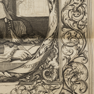 Print, Portrait of Hugues Brisville, from Diverses pièces de serruriers (Various Designs for Locksmiths), after 1663
