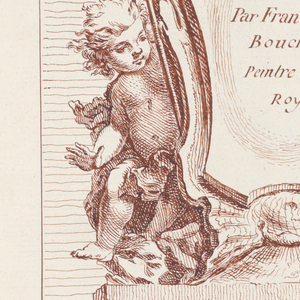 Drawing, Plate 1, Title Plate, Livre de vases (Book of Vases), 1695–1779