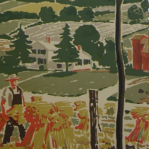 Scenic - Panel, Rural America, 1930–40