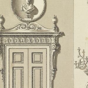 Drawing, Wall Elevation, 1815–22