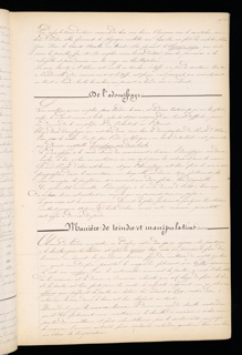 Master Weaver's Thesis Book, Systeme de la Mecanique a la Jacquard