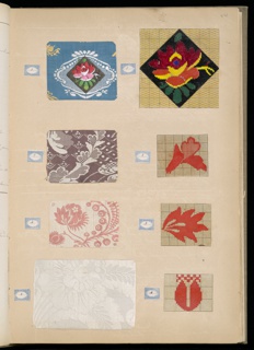 Master Weaver's Thesis Book, Systeme de la Mecanique a la Jacquard