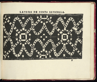 Pattern Book Facsimile, Studio delle virtuose dame, 1884