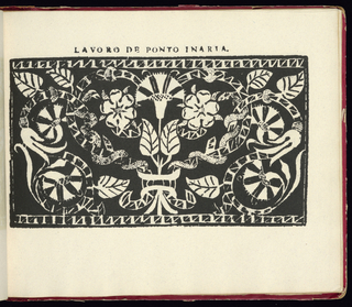Pattern Book Facsimile, Studio delle virtuose dame, 1884