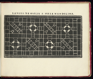 Pattern Book Facsimile, Studio delle virtuose dame, 1884