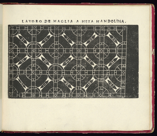 Pattern Book Facsimile, Studio delle virtuose dame, 1884