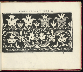 Pattern Book Facsimile, Studio delle virtuose dame, 1884