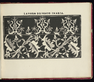 Pattern Book Facsimile, Studio delle virtuose dame, 1884