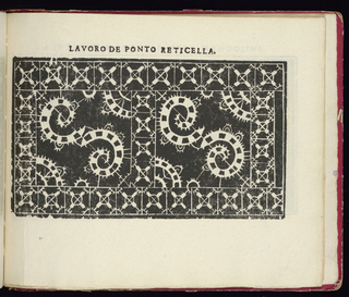 Pattern Book Facsimile, Studio delle virtuose dame, 1884
