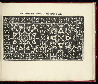 Pattern Book Facsimile, Studio delle virtuose dame, 1884