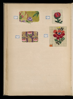 Master Weaver's Thesis Book, Systeme de la Mecanique a la Jacquard