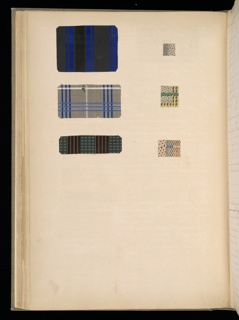 Master Weaver's Thesis Book, Systeme de la Mecanique a la Jacquard