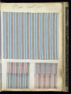 Sample Book, Fabrique de Registres Toile Soie 1904 - 1905 - 1906 (Factory Record of Silk Fabrics)