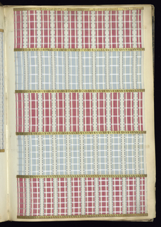 Sample Book, Fabrique de Registres Toile Soie 1904 - 1905 - 1906 (Factory Record of Silk Fabrics)