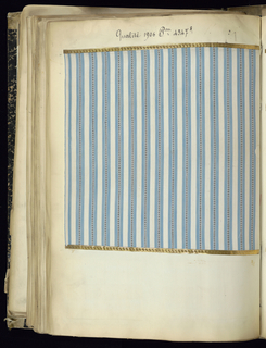 Sample Book, Fabrique de Registres Toile Soie 1904 - 1905 - 1906 (Factory Record of Silk Fabrics)