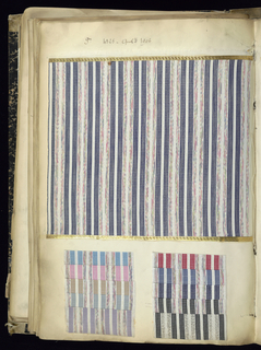 Sample Book, Fabrique de Registres Toile Soie 1904 - 1905 - 1906 (Factory Record of Silk Fabrics)