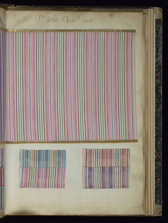 Sample Book, Fabrique de Registres Toile Soie 1904 - 1905 - 1906 (Factory Record of Silk Fabrics)