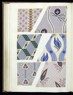 Scrapbook Of Textile Swatches (United Kingdom)