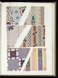 Scrapbook Of Textile Swatches (United Kingdom)