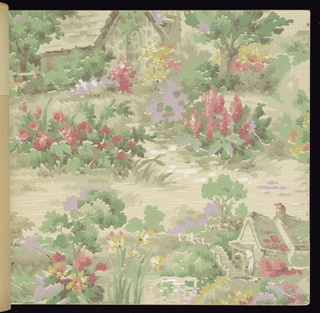 Sample Book, Bosch Wallpaper, Book B, 1931