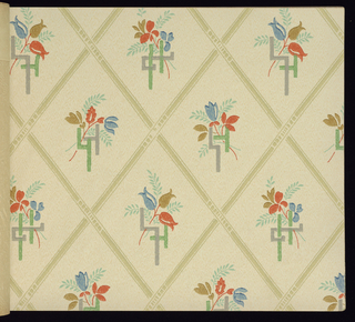 Sample Book, Bosch Wallpaper, Book B, 1931