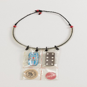 Found objects Necklace, ca. 1972