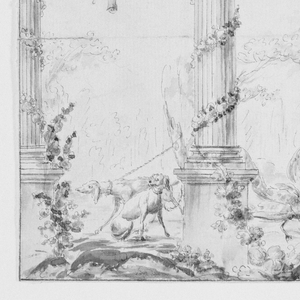 Drawing, Project for Tapestry Dedicated to Farm Life, 1780–95