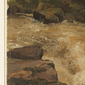 Drawing, A Waterfall in Colombia, June 1853