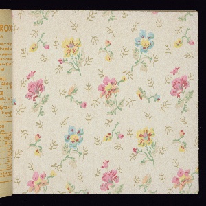 Sample Book, Washable, Fadeproof Wallpaper, 1935