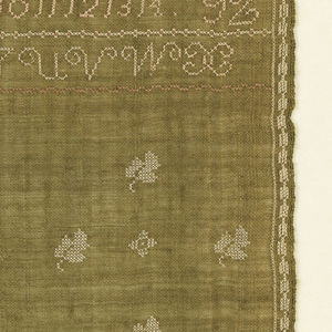 Family Register Sampler (USA), 1832