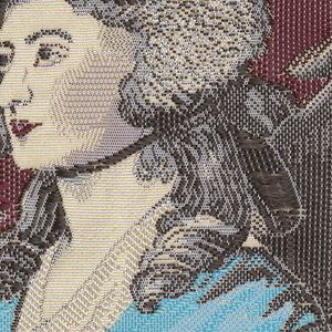 Souvenir Ribbon Portrait, Mrs. Siddons (1785) by Thomas Gainsborough (1727-1788), 1950–69