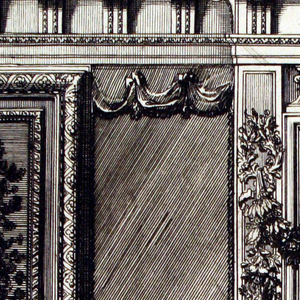 Print, De Voorst Palace, Staircase, 1700