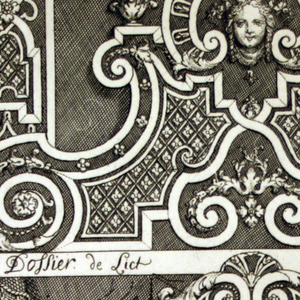 Print, Designs for Headboards, ca. 1700