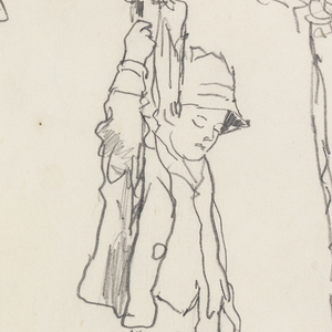 Drawing, Boy on a Swing, 1879