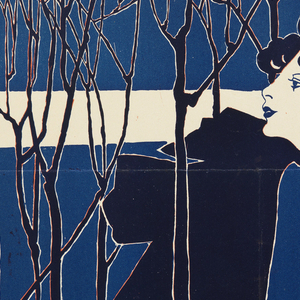 Poster, The Chap-Book (Blue Lady), August 1894