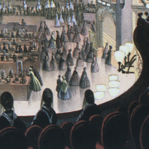 Print, Interior View of the Academy of Music as Seen from Dress Circle, 1864