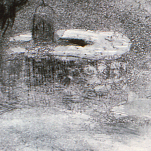 Print, Old Well at Fort Niagara