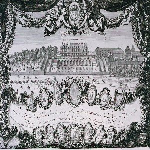 Print, Versailles, Gardens, The Pleasures of the Enchanted Isle., 1664