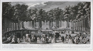 Print, Versailles, Gardens, Water Theatre