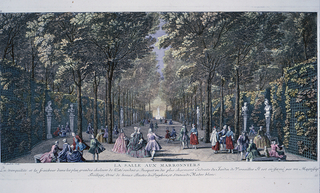 Print, The Chestnut Hall [La Salle Aux Marronniers]