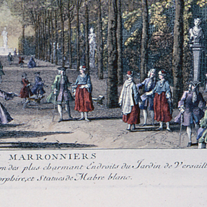 Print, The Chestnut Hall [La Salle Aux Marronniers]