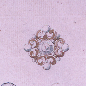 Drawing, Design for Two Brooches, 1825–50