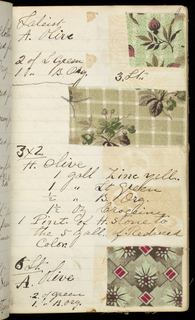 Printer's Sample Book, Pigment. Colors, 1883 & 4, 1883–84