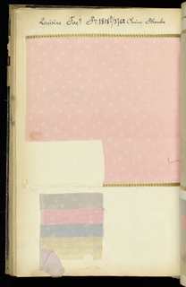 Sample Book, Fabrique de Registres Nouveautes Teint en Fils (Factory Record of Yarn-Dyed Novelties)