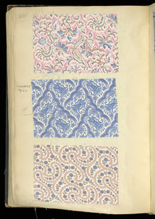 Scrapbook Of Textile Swatches
