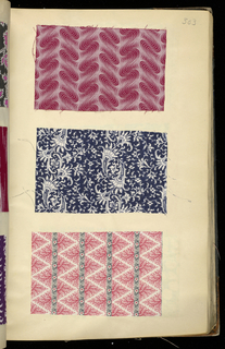 Scrapbook Of Textile Swatches