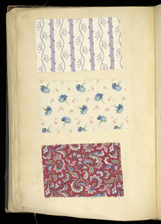 Scrapbook Of Textile Swatches
