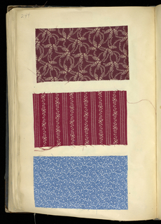 Scrapbook Of Textile Swatches