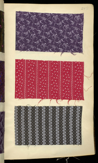 Scrapbook Of Textile Swatches